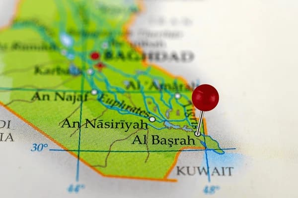 Basrah map